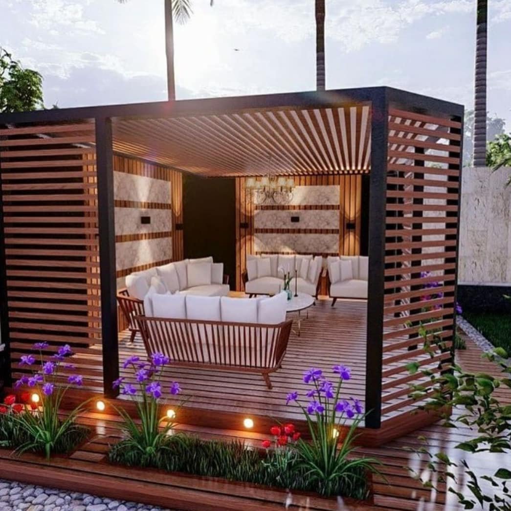 برجولات حديد